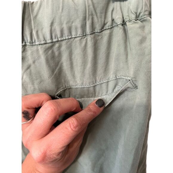 Saks Fifth Avenue 100% Lyocell Light Green Drawstring Jogger Pants Size XS - Picture 8 of 12